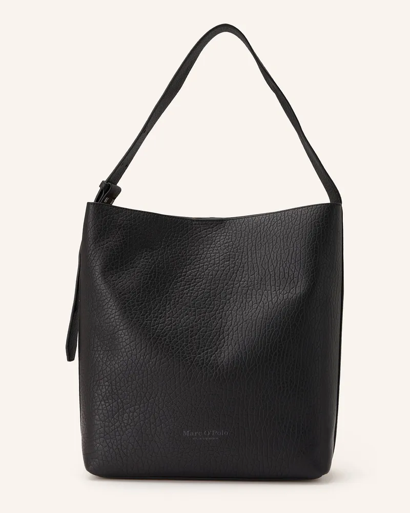 Marc O'Polo Beuteltasche ANINA mit Pouch Schwarz
