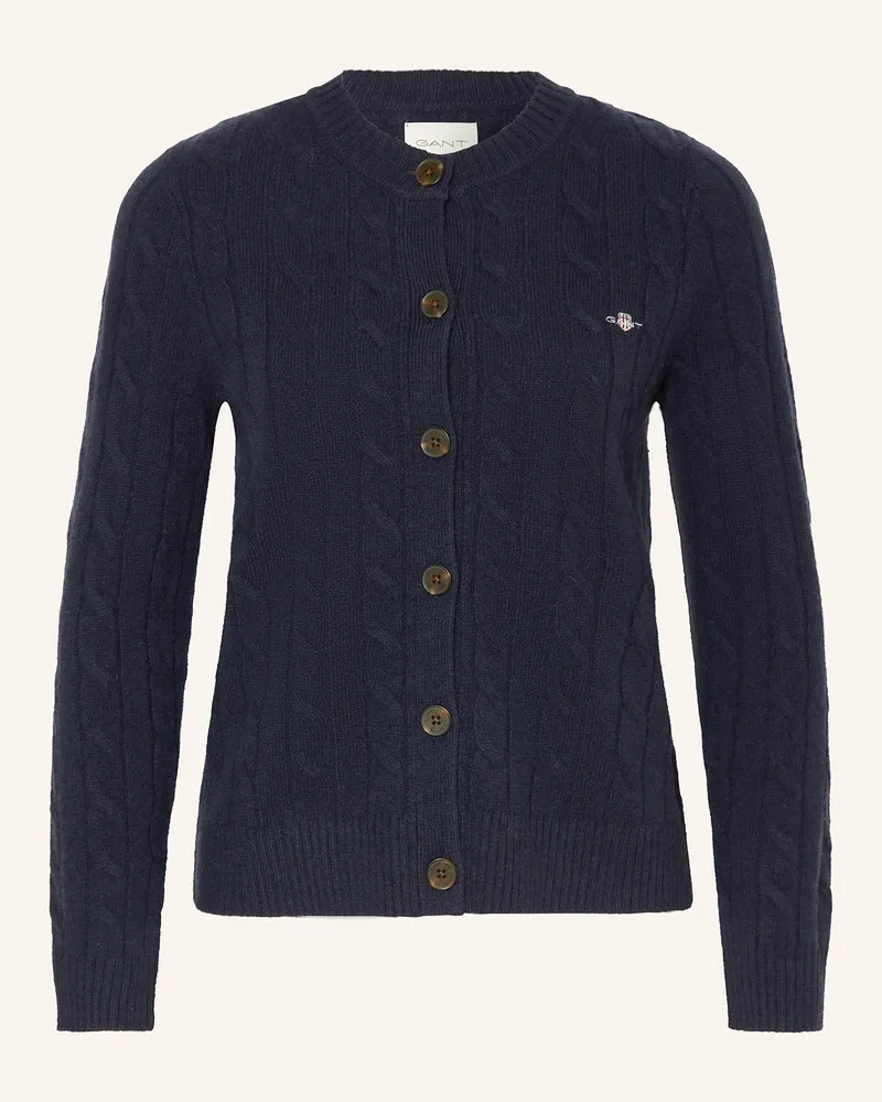 Gant Strickjacke Dunkelblau