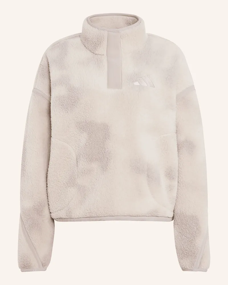 adidas Teddyfell-Troyer Mountain Essentials grau Creme