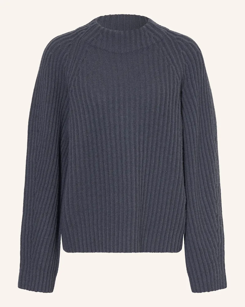 Juvia Pullover Amina blau Dunkelgrau