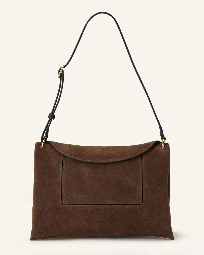 WANDLER Umhängetasche Penelope rot Dunkelbraun