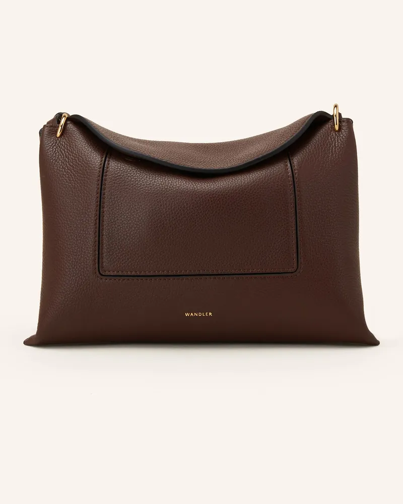 WANDLER Umhängetasche Penelope rot Dunkelbraun