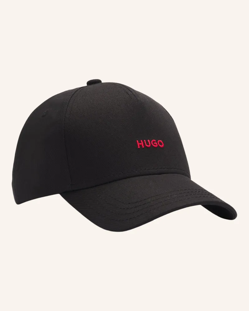 HUGO BOSS Gewebte Cap Cara schwarz Schwarz
