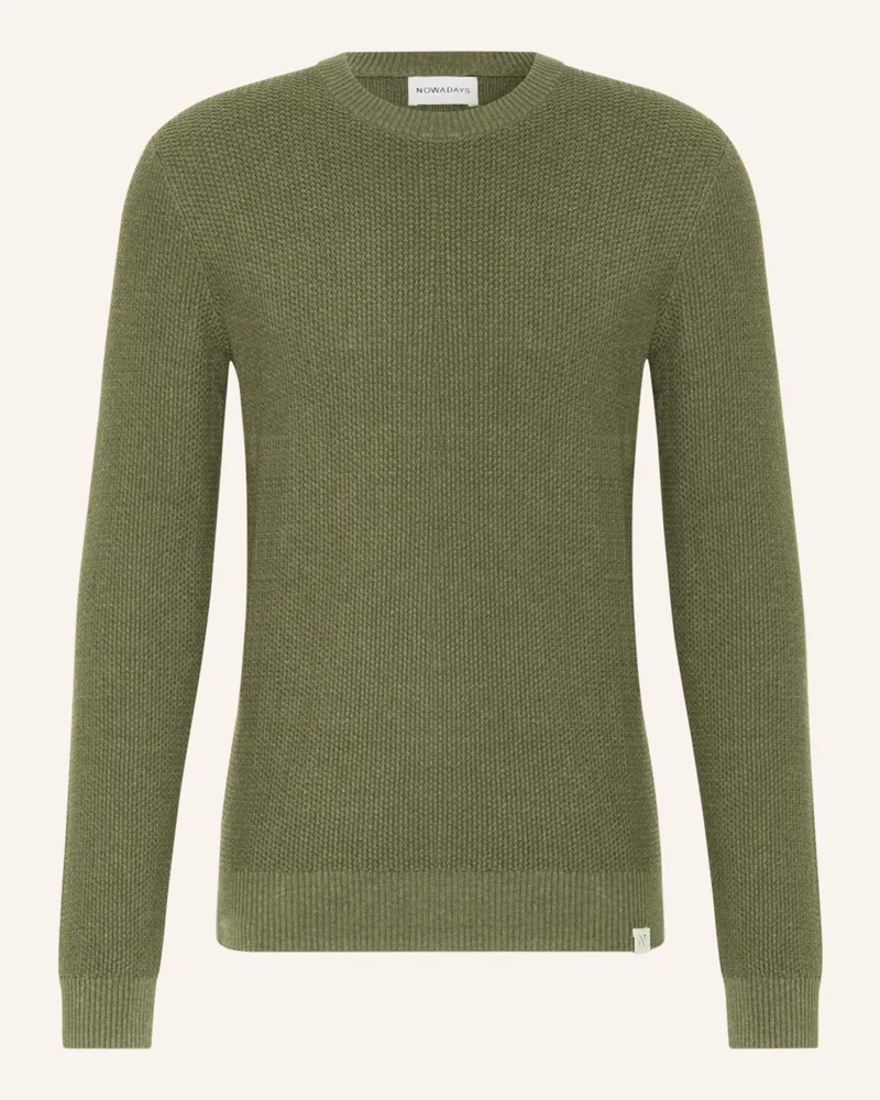 Nowadays Pullover gruen Grün