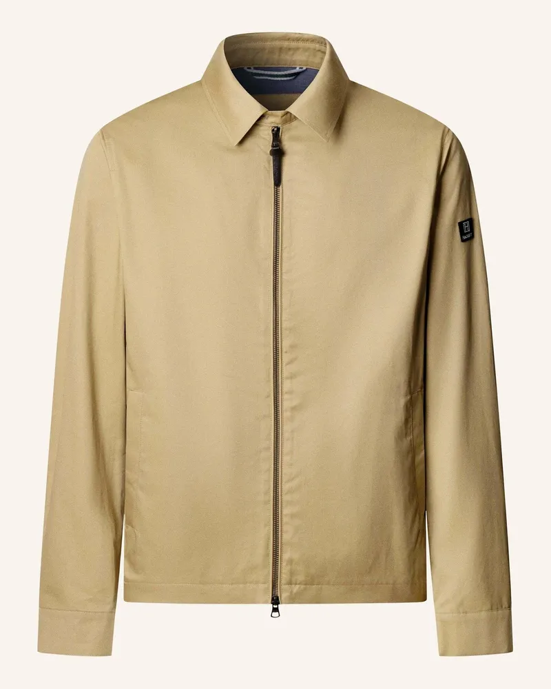 Hackett Fieldjacket Heritage Harrington braun Camel