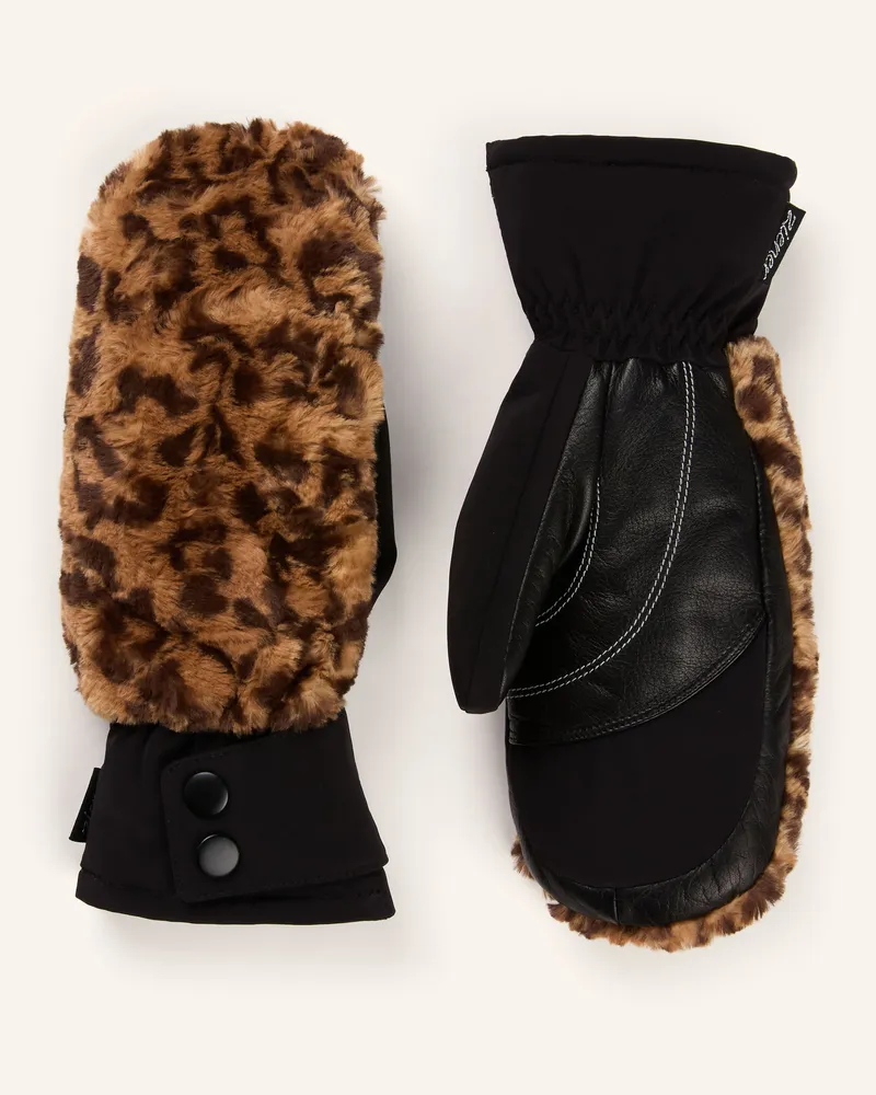 Ziener Skihandschuhe Katniss braun Cognac