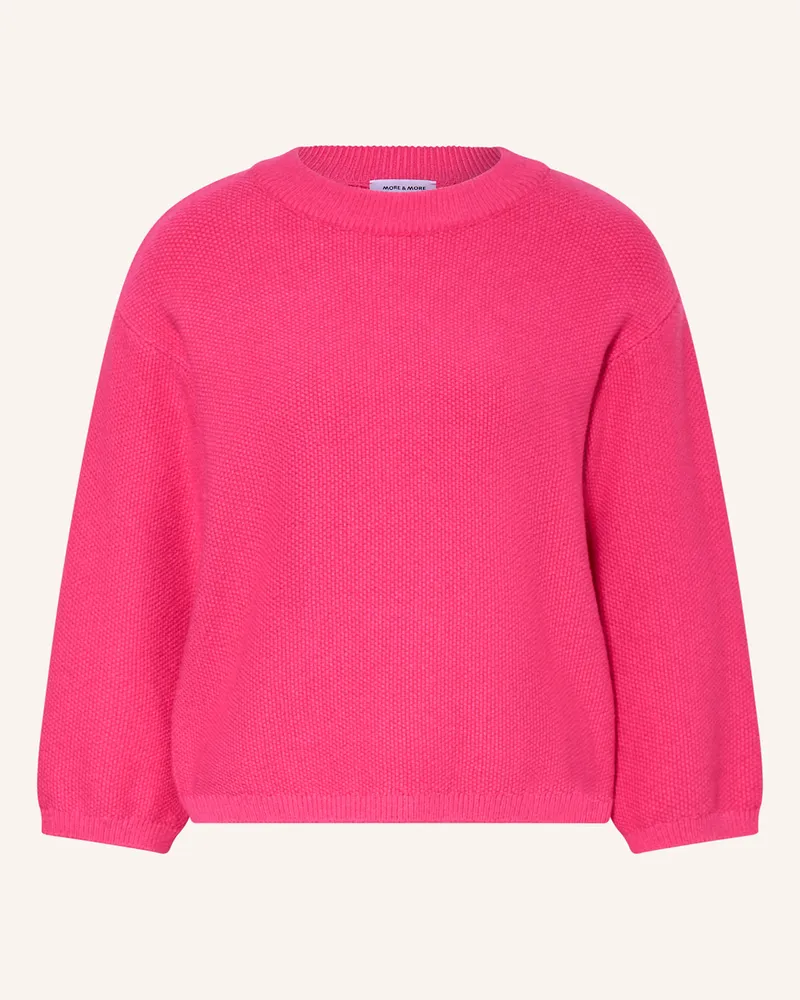 More & More Pullover mit 3/4-Arm Pink