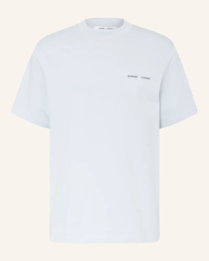 Samsøe & Samsøe T-Shirt Norsbro blau Hellblau