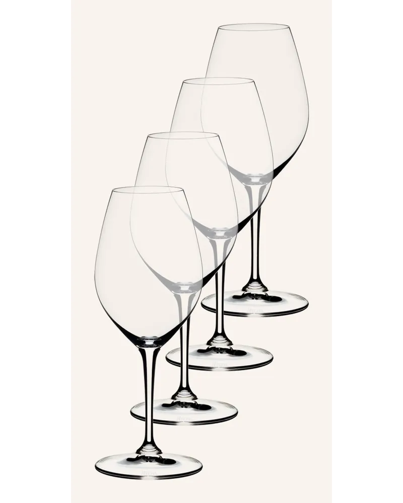 Riedel 4er-Set Weingläser Transparent