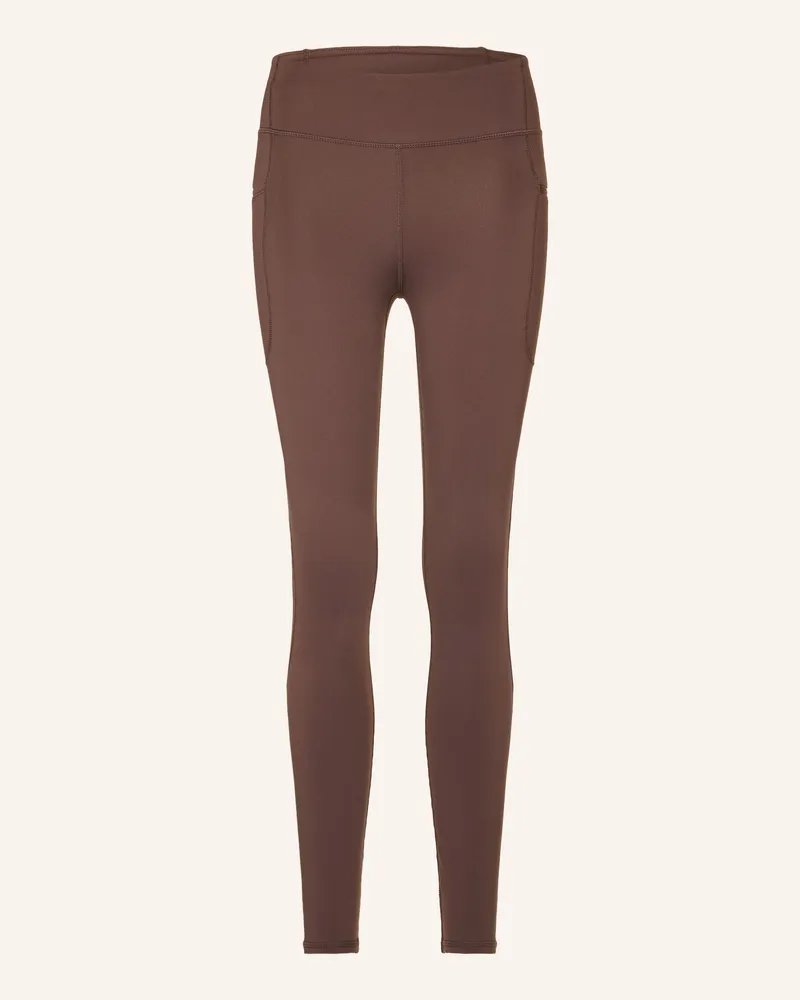 Röhnisch Tights Thermaflow Max High Waist braun Dunkelbraun