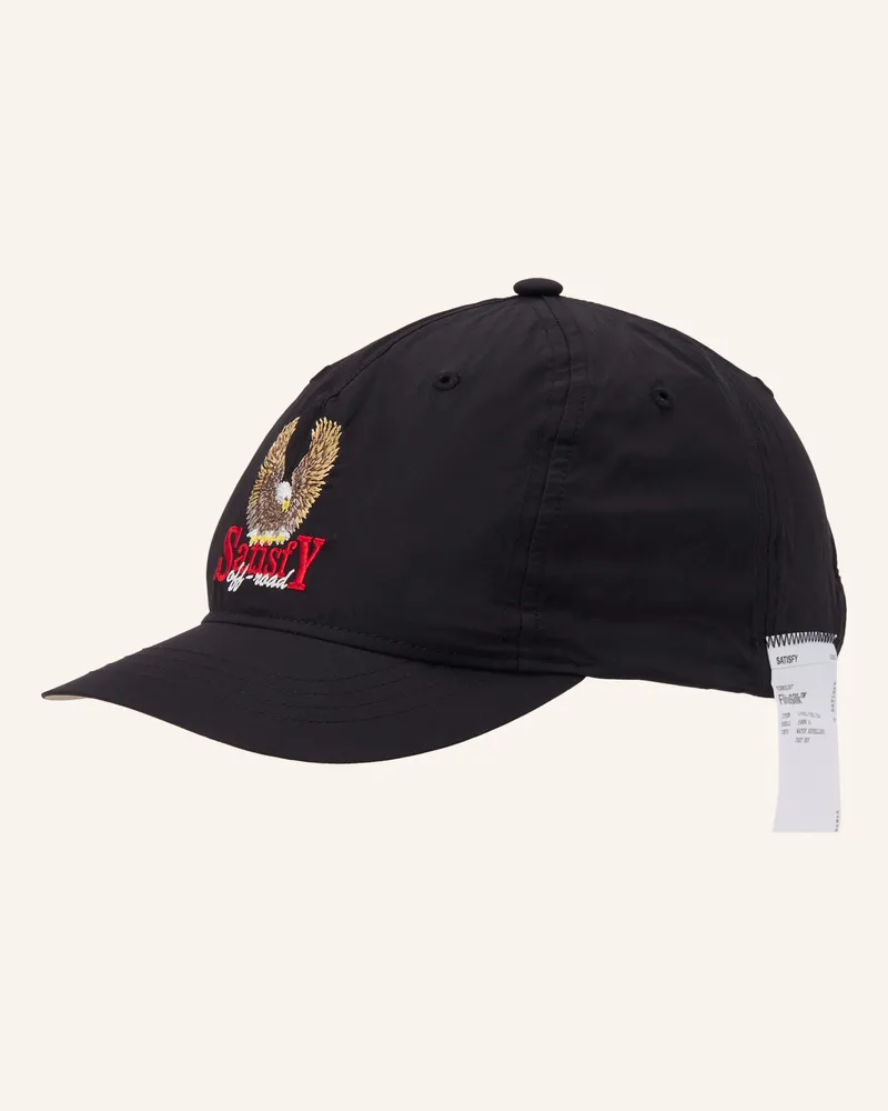 Satisfy Cap Flitesilk schwarz Schwarz