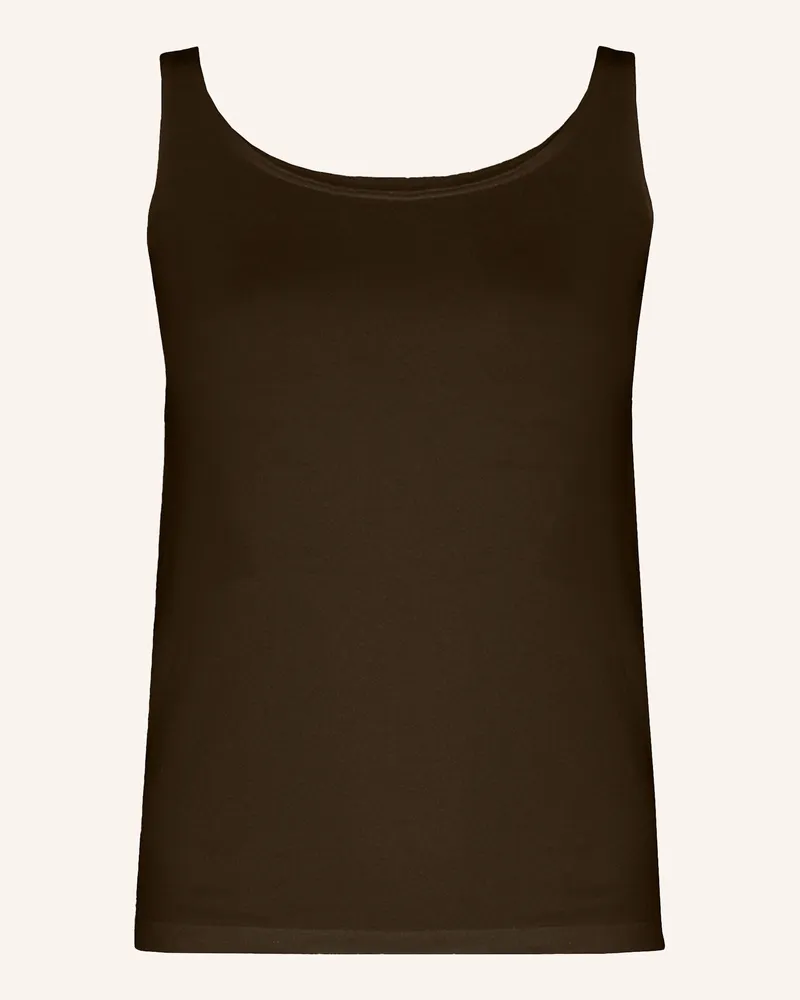 Wolford Top JAMAIKA TOP SLEEVELESS Dunkelbraun