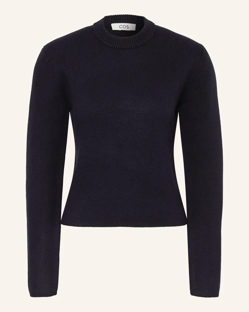 COS Pullover blau Dunkelblau