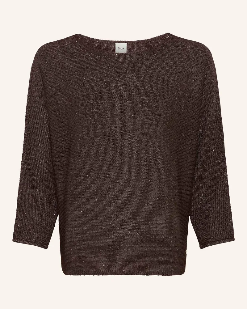 Brax Pullover STYLE NALA Braun