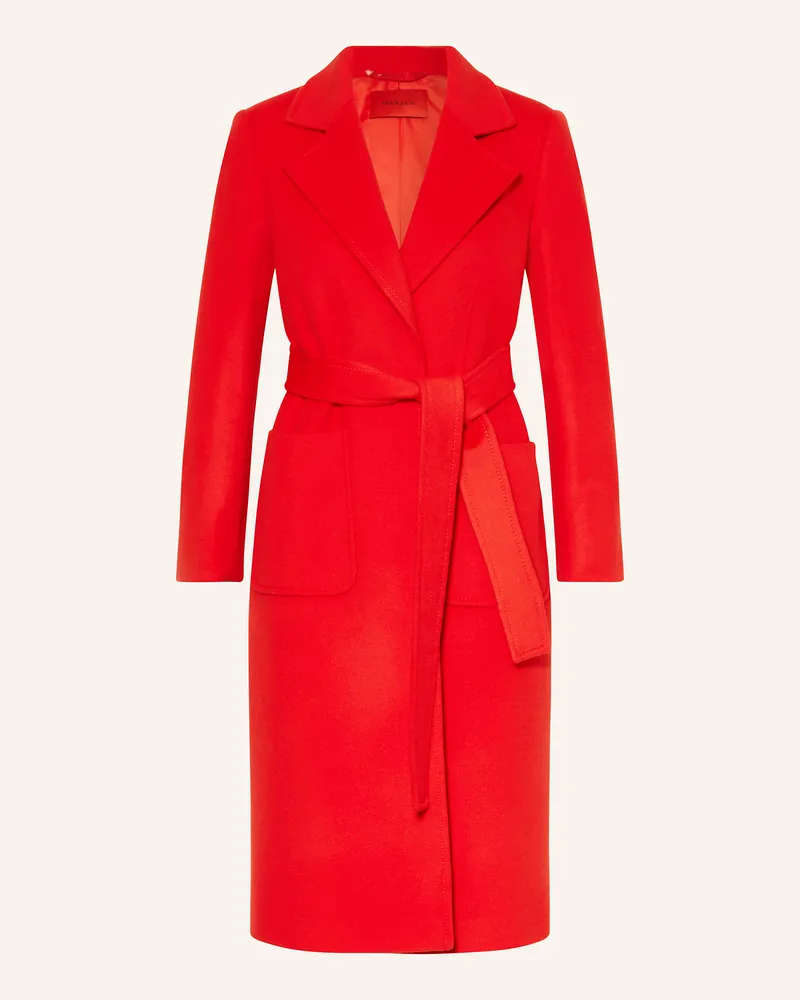 MAX&Co. Wollmantel RUNAWAY Rot