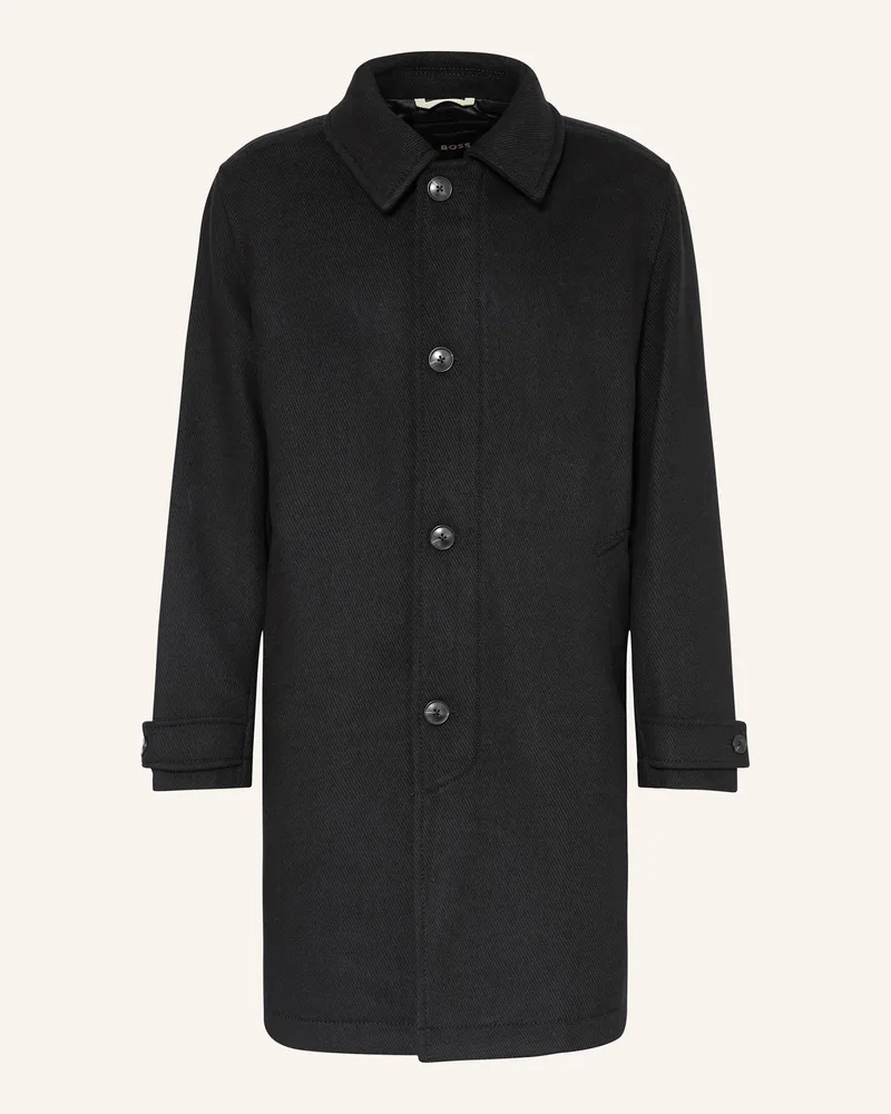 HUGO BOSS Mantel OCOZIER Schwarz