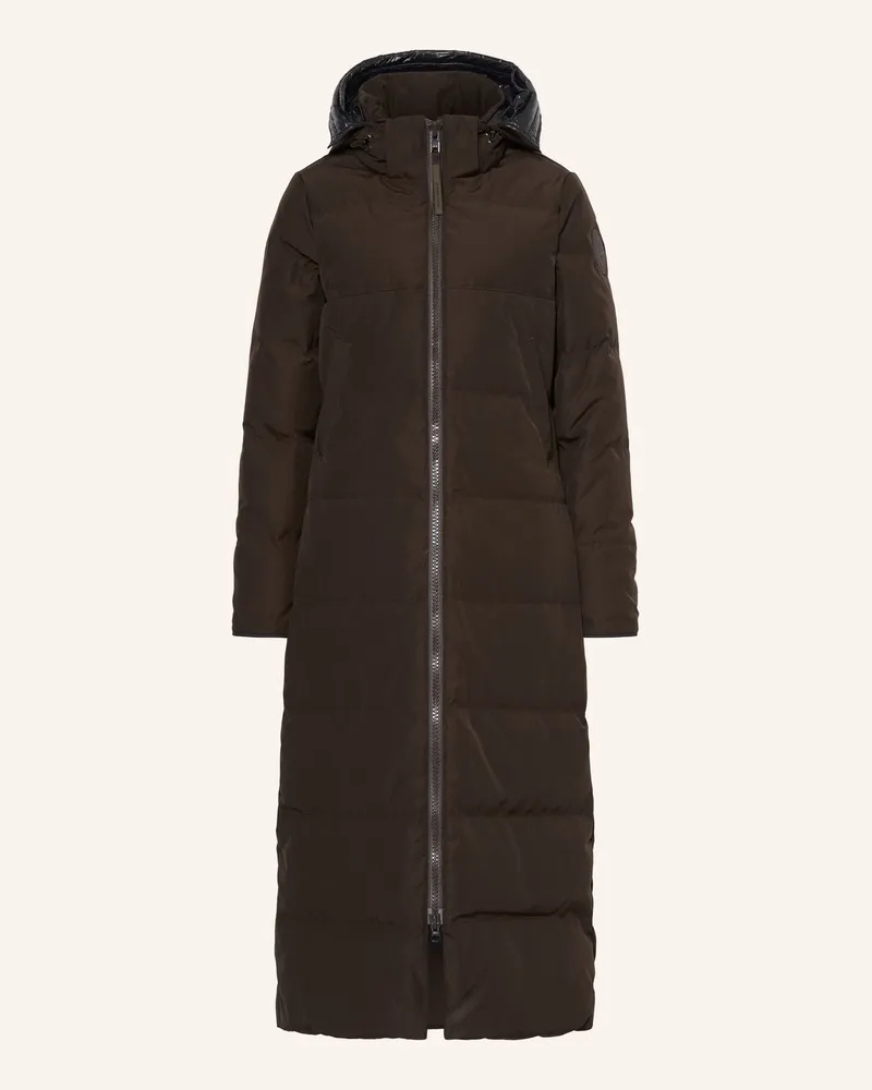 Canada Goose Daunenmantel Mystique Mit Abnehmbarer Kapuze braun Dunkelbraun