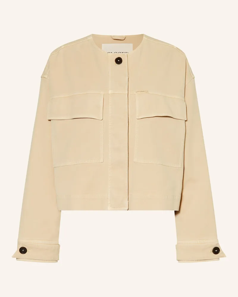 Closed Kastenjacke beige Beige