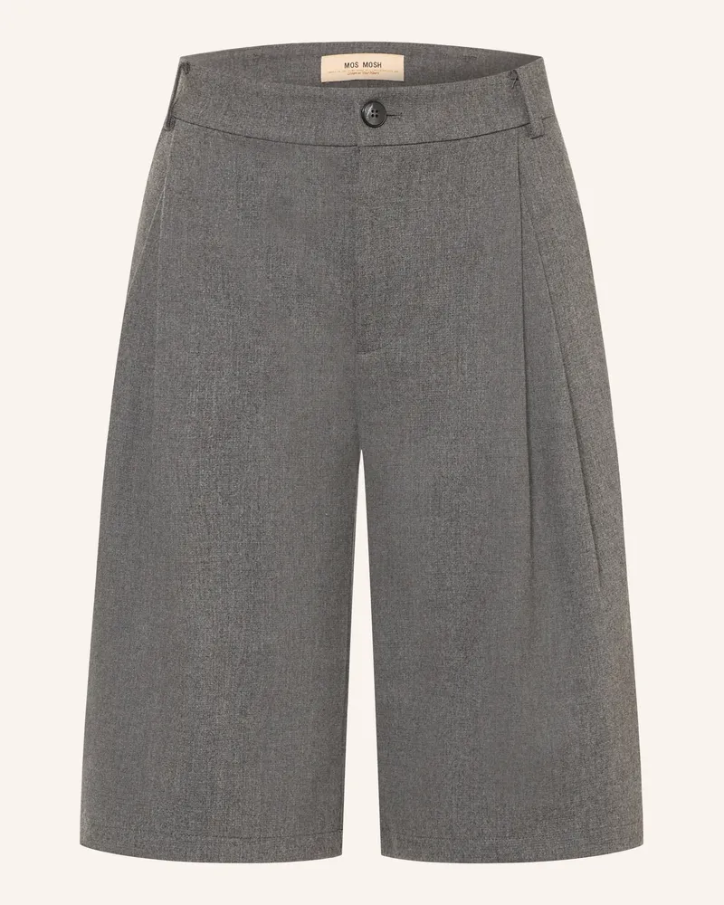 Mos Mosh Flanell-Bermudas Mmhermione Pirel grau Grau