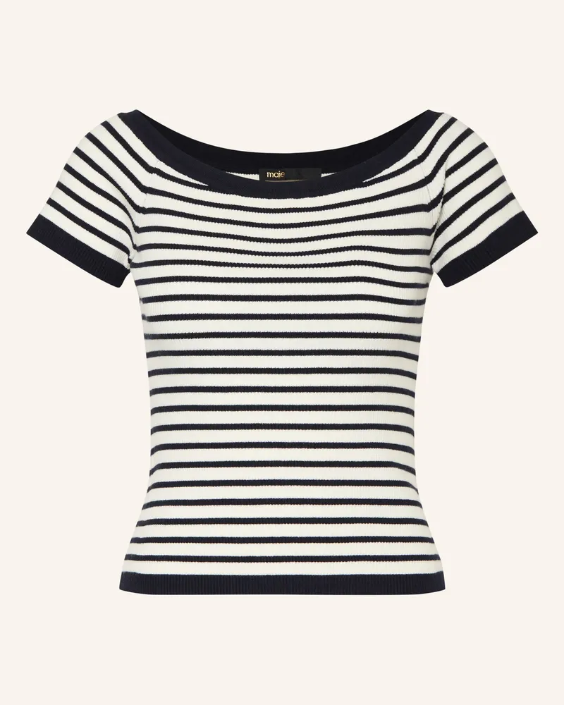 Maje Strickshirt Weiss