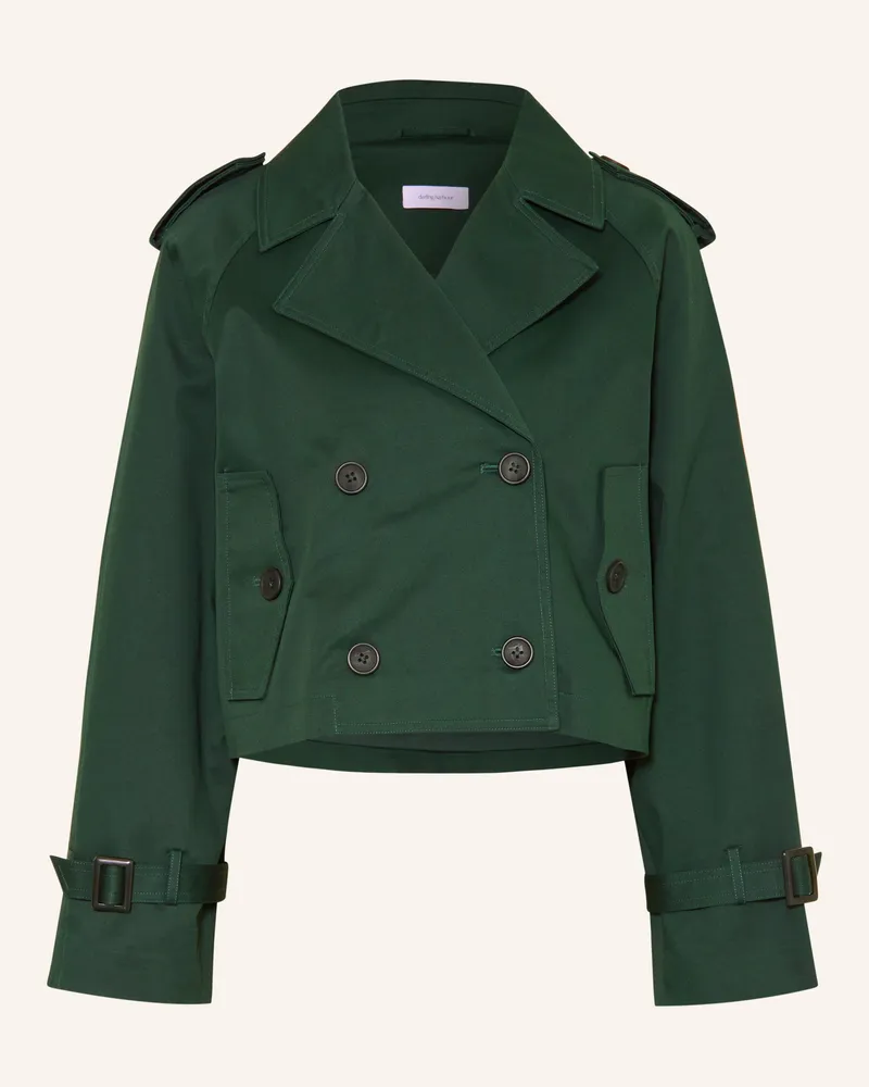 Darling Harbour Trench-Jacke gruen Bottle