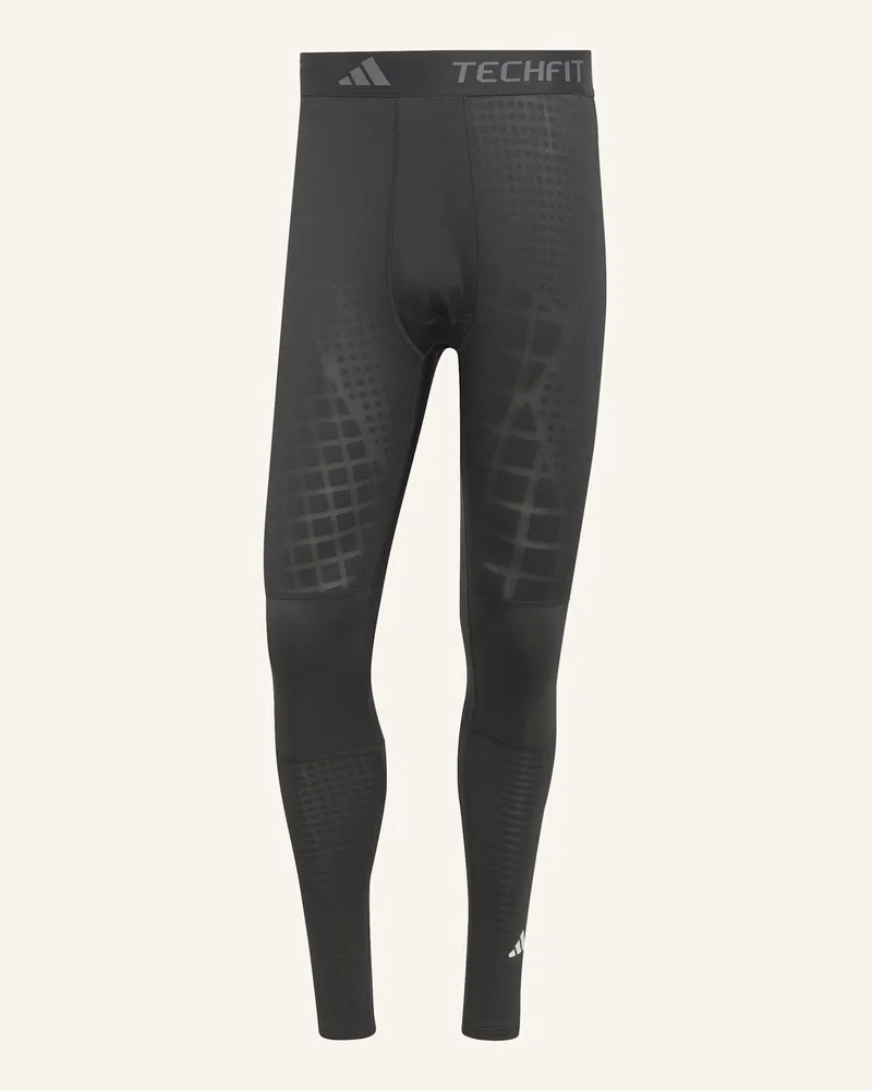 adidas TECHFIT COLD.RDY TRAINING LANGE LEGGINGS Schwarz