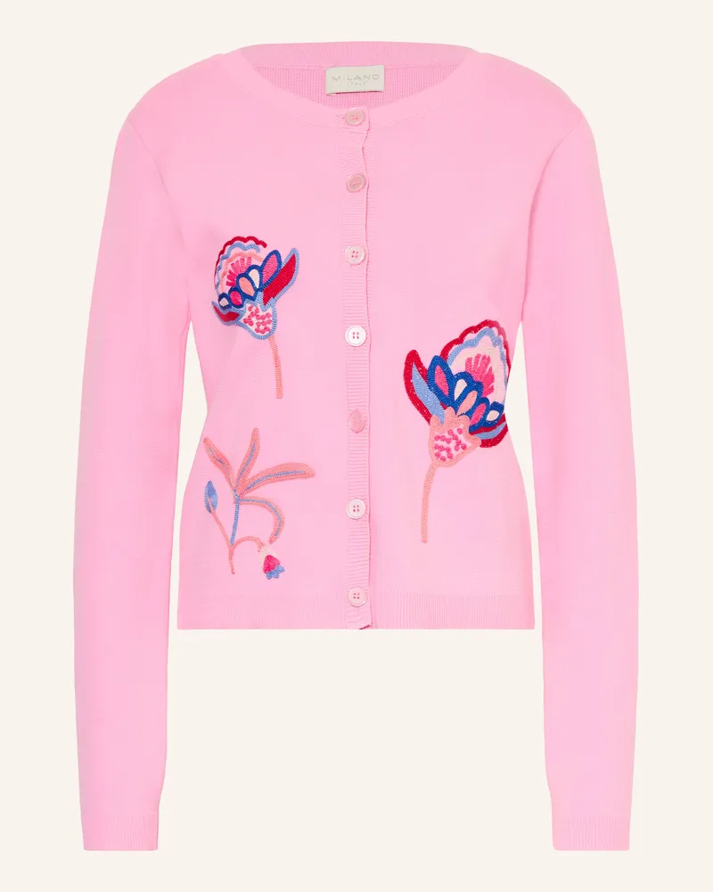 Milano Italy Strickjacke pink Pink