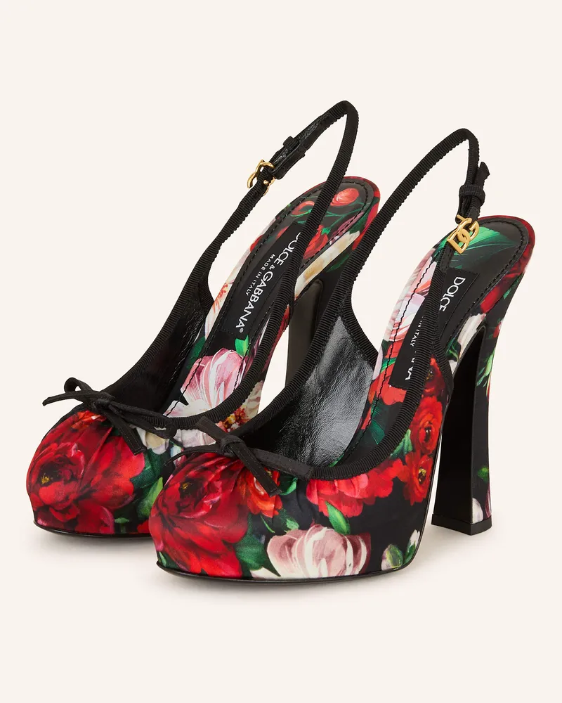 Dolce & Gabbana Slingpumps Rot