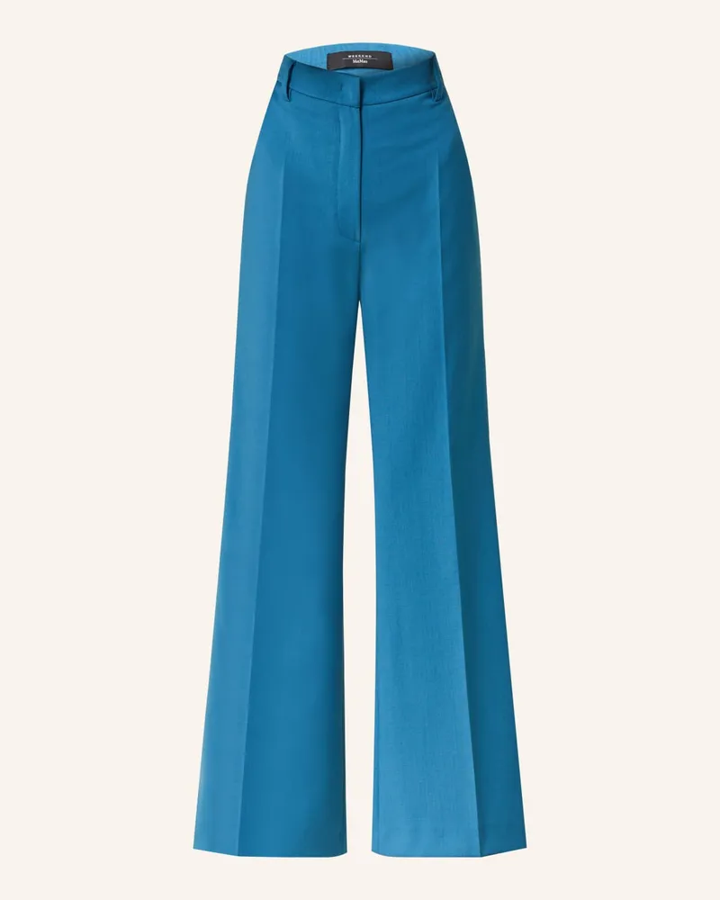 Max Mara Marlenehose SONALE Blau