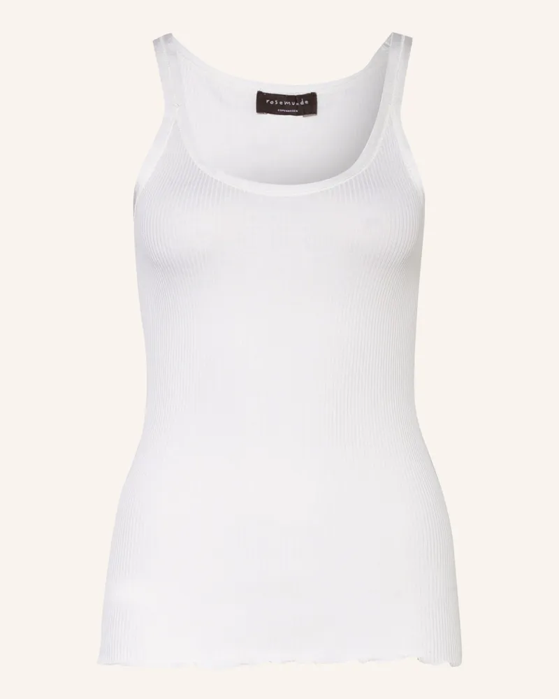 Rosemunde Seidentop Belle weiss Weiss