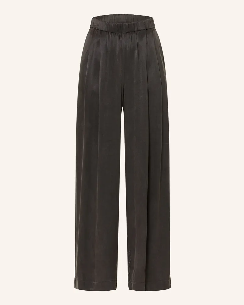 MOSS COPENHAGEN Marlenehose Mschmolie schwarz Dunkelgrau