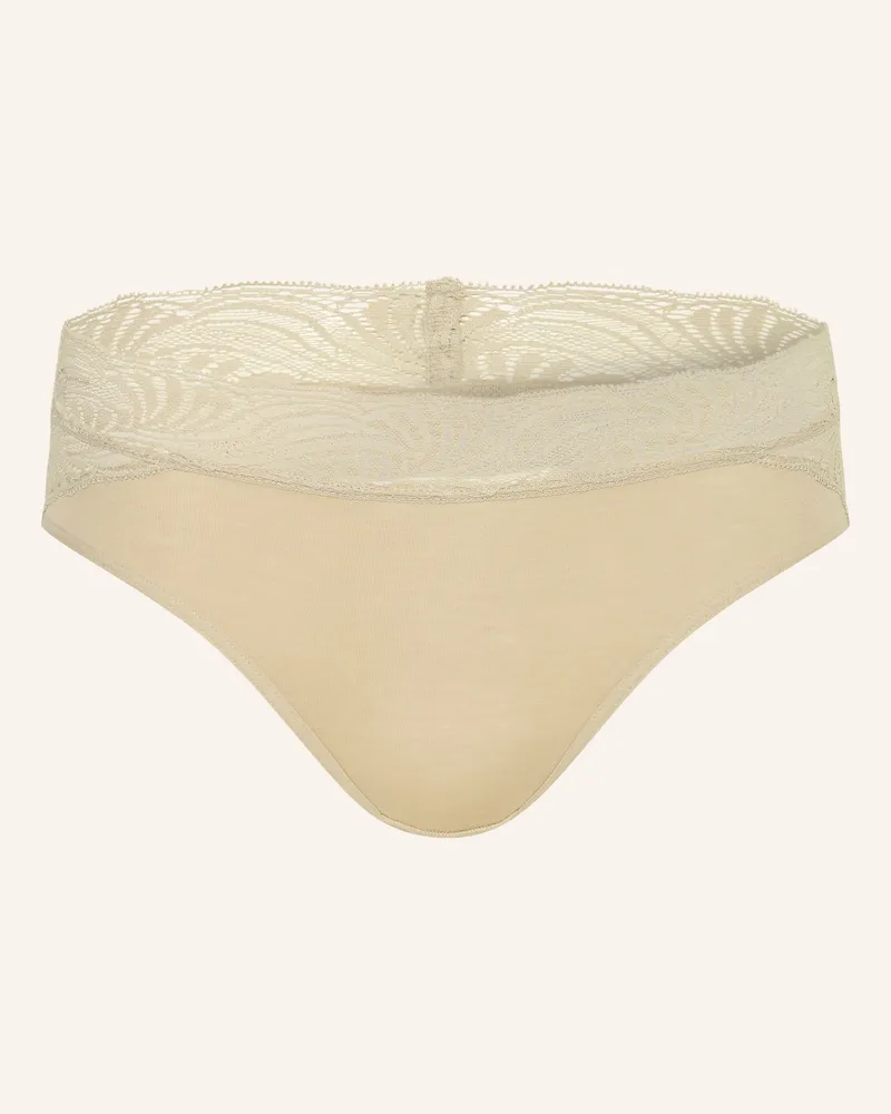 Hanro Slip COTTON DELIGHT Oliv