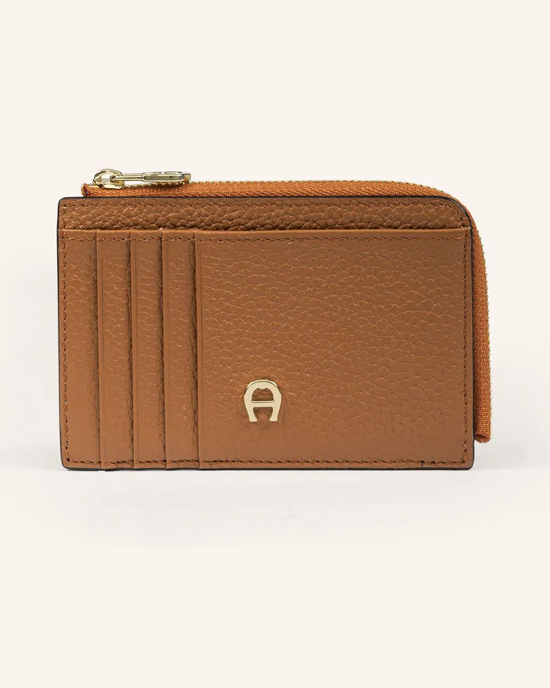 Aigner Kartenetui Delia braun Cognac