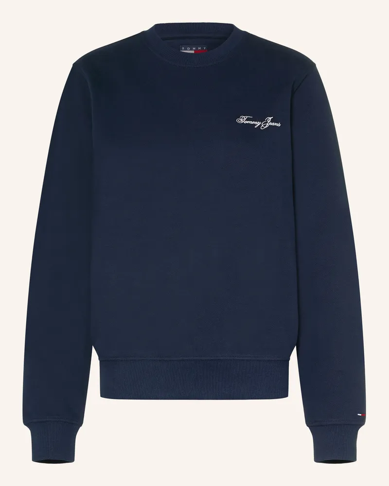 Tommy Hilfiger Sweatshirt blau Dunkelblau