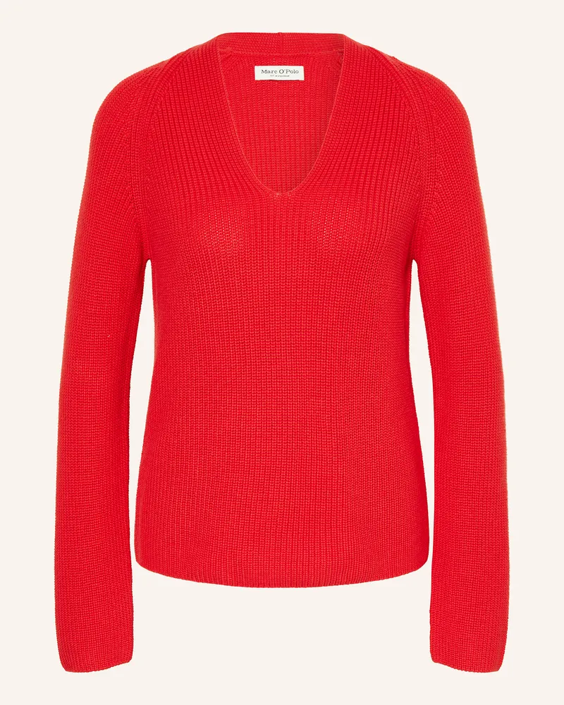 Marc O'Polo Pullover rot Rot