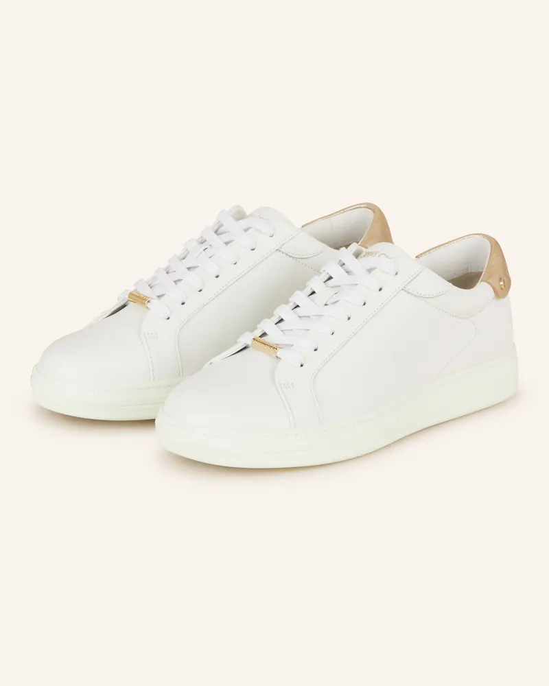 Jimmy Choo Sneaker ROME mit Nieten Weiss