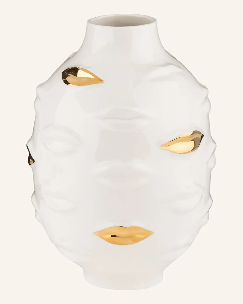 Jonathan Adler Vase Gala weiss Weiss