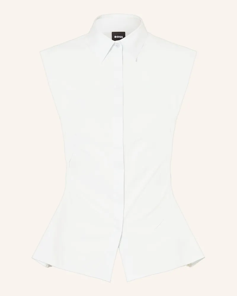 HUGO BOSS Blusentop BURBELLA Hellblau