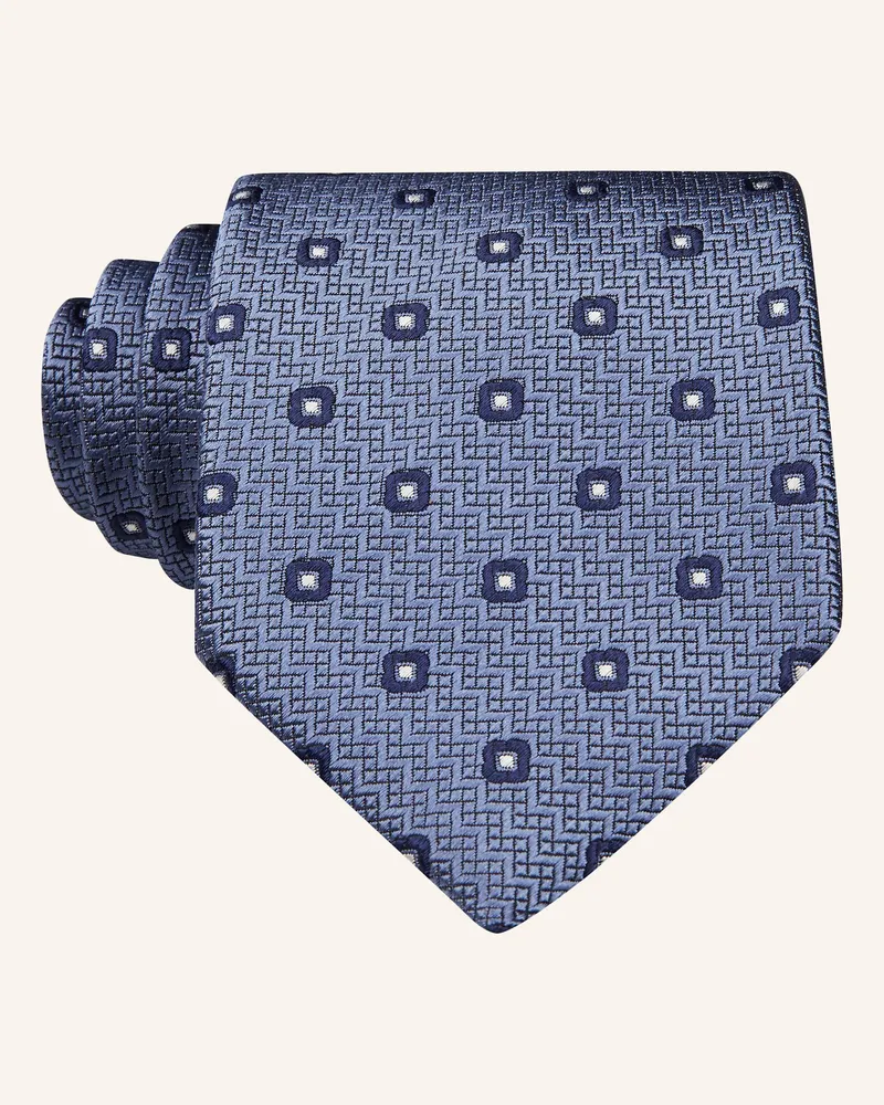 Ermenegildo Zegna Krawatte Blau
