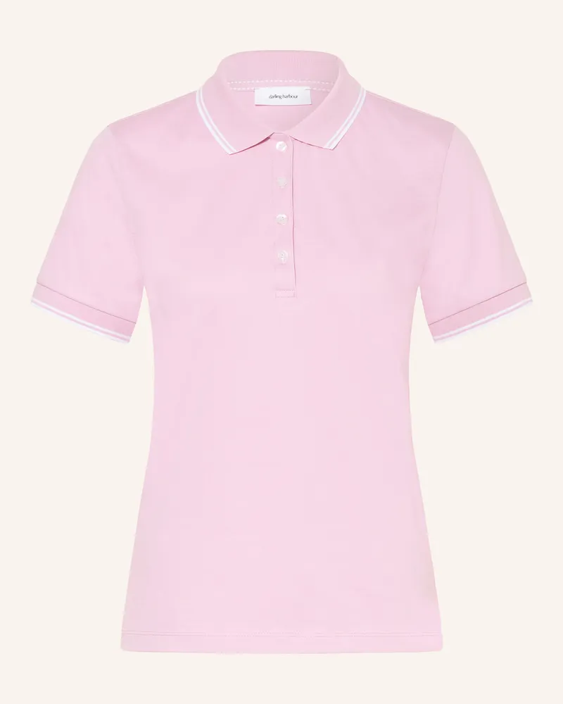 Darling Harbour Piqué-Poloshirt pink Candy