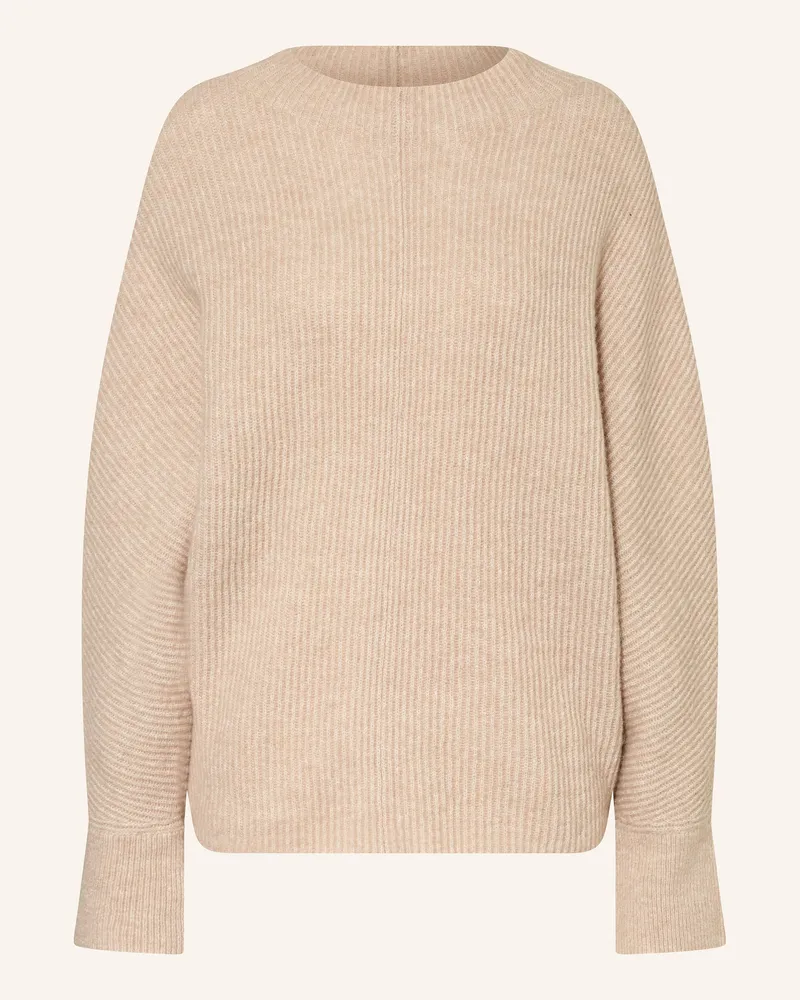 COMMA Pullover Hellbraun