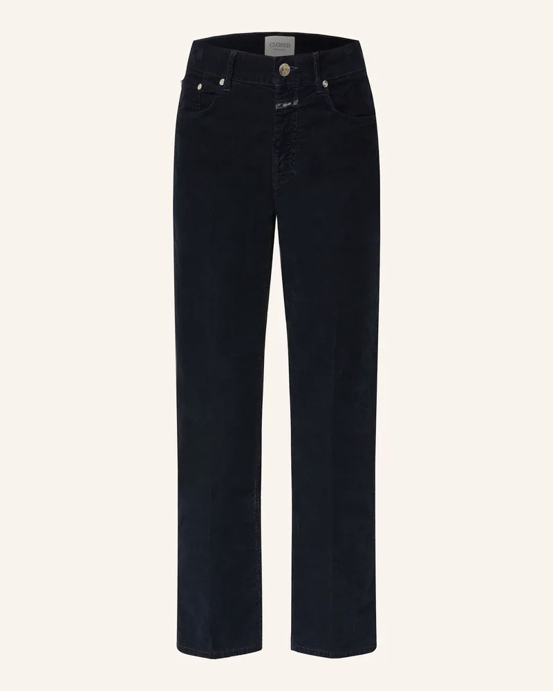 Closed Cordhose Milo blau Dunkelblau