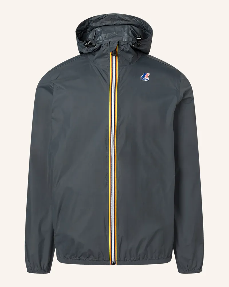 K-Way Funktionsjacke Le Vrai 4.0 Claude grau Dunkelgrau