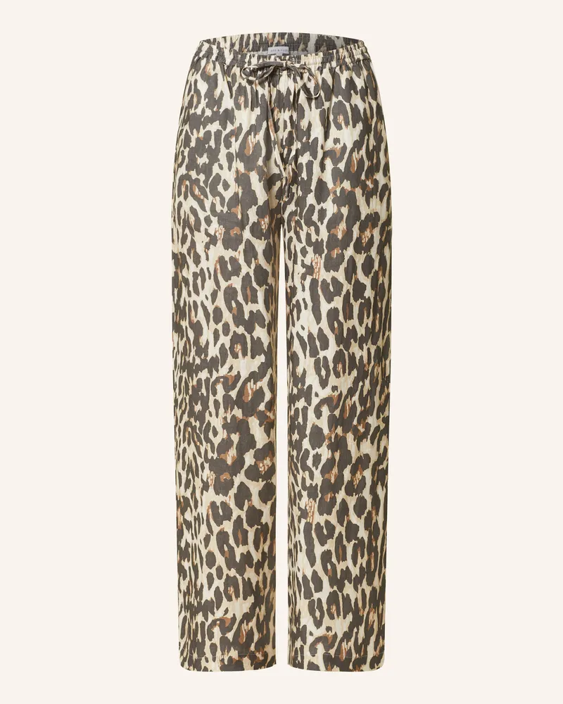 Mrs & HUGS Leinenhose Creme