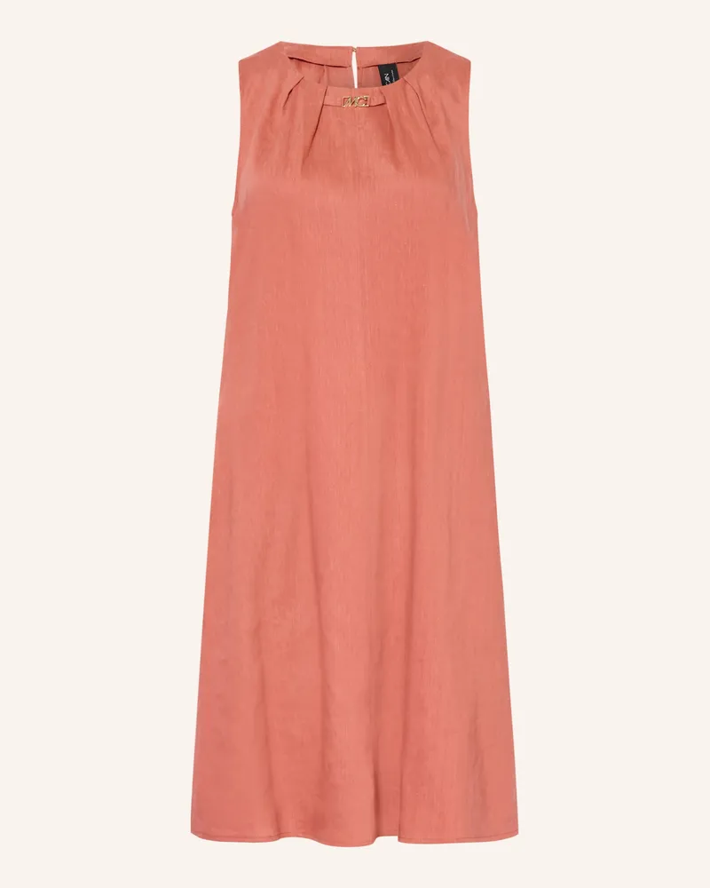 Marc Cain Kleid Mit Leinen rot 488