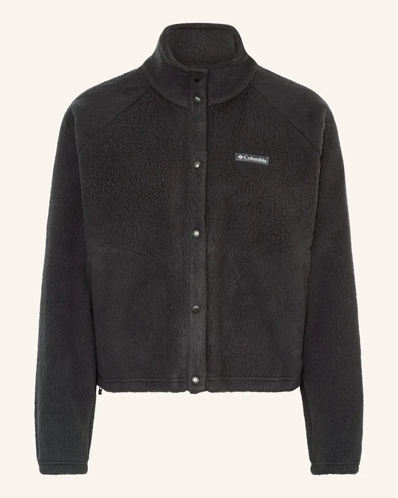 Columbia Sportswear Company Fleece-Troyer JASPER RIDGE™ PEBBLED Schwarz