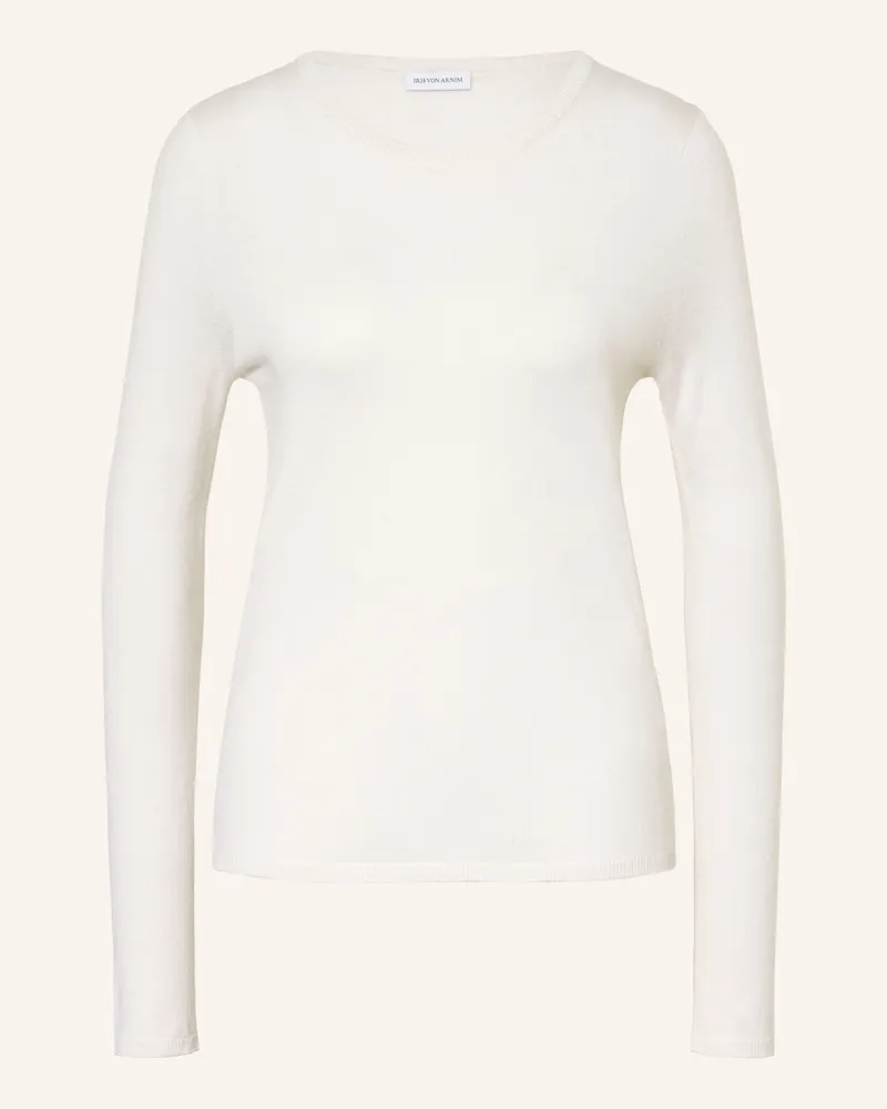 Iris von Arnim Cashmere-Pullover LAUREEN mit Seide Creme