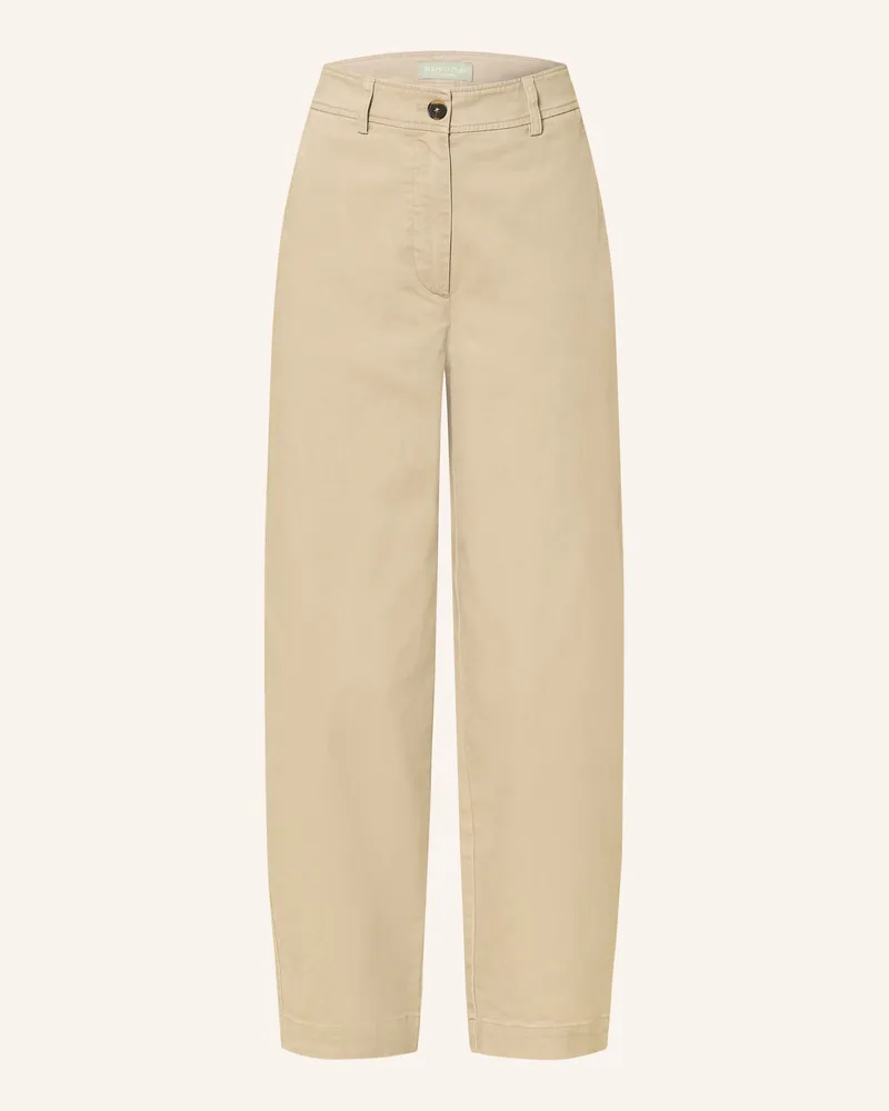 Marc O'Polo Hose Minu Barrel beige Beige
