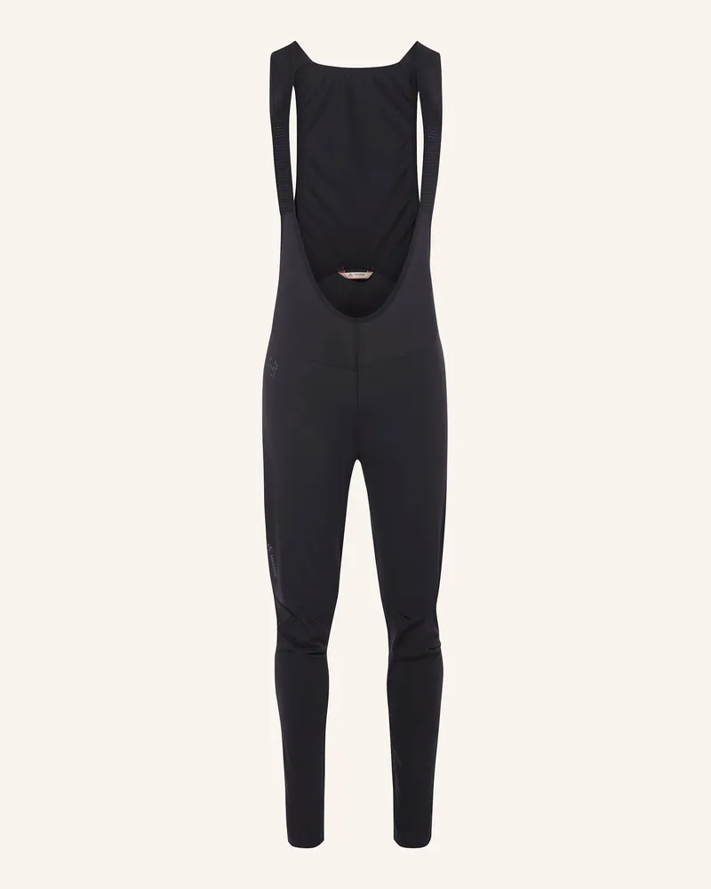Vaude Radhose Mit Trägern Und Gepolstertem Einsatz M Posta Warm Bib Tights schwarz Schwarz
