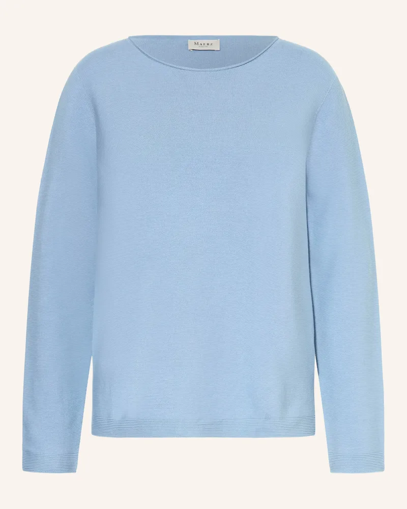 Maerz Pullover blau Hellblau